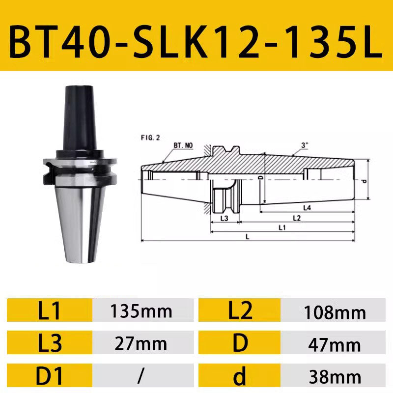 10051 BT30/BT40/BT50-SLK Shrink Fit Toolholders Universal Split Toolholders Shandong Denso Pricision Tools Co.,Ltd.